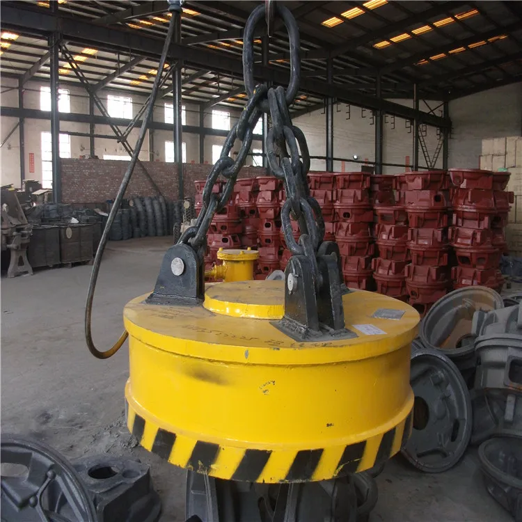 electromagnetic sucker for materials handlers scrap metal Scrap electromagnets electro lifting magnet MW5 series