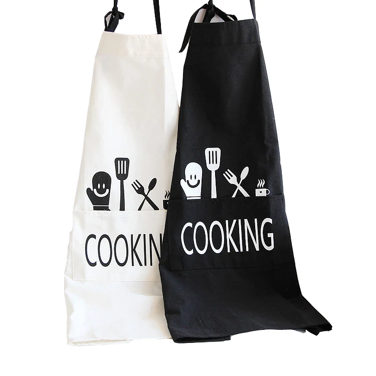 Baking Work Clothes Cooking Kitchen Apron Cotton Apron Manufacturer