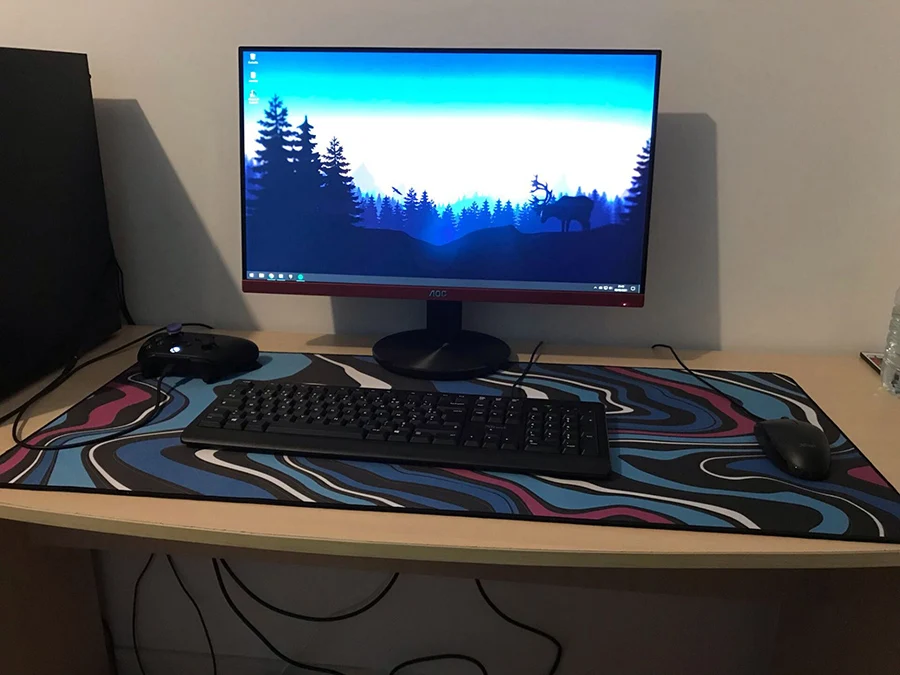 FDT customized large gaming mat waterproof Art Strata Liquid cheap mousepad big XL gaming mat pads mouse pad gaming