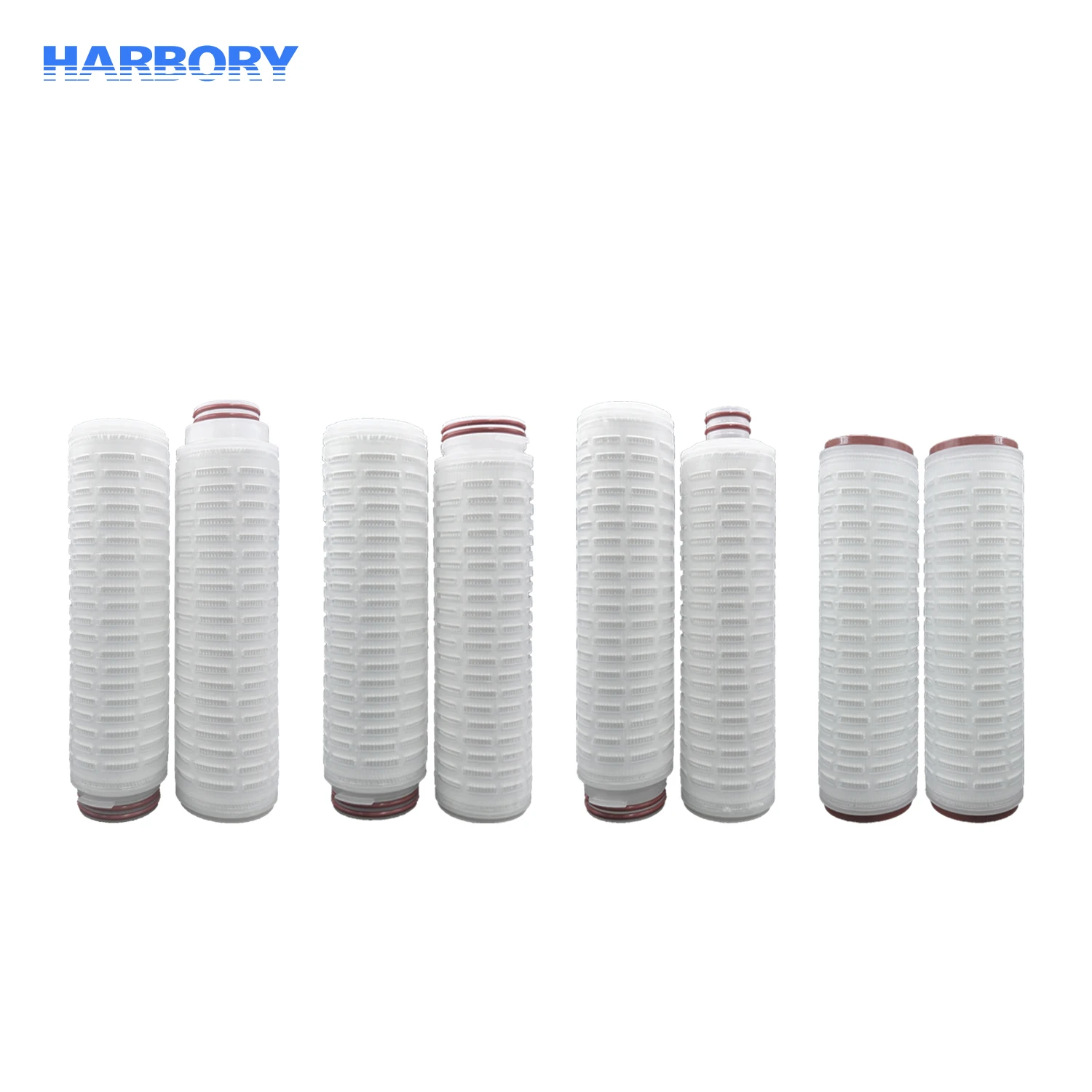 Фильтрационное оборудование 0,1 0,22 0,3 0,5 микрон фильтр-картридж 5 10 20 30 40 дюймов полимерный плиссированный Фильтр-Картридж