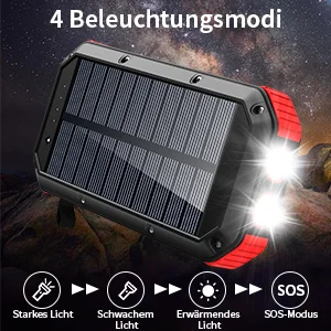 water proof solar pannel battery lithium powered led light super capacitor advertising wirless power bank fba with flash light