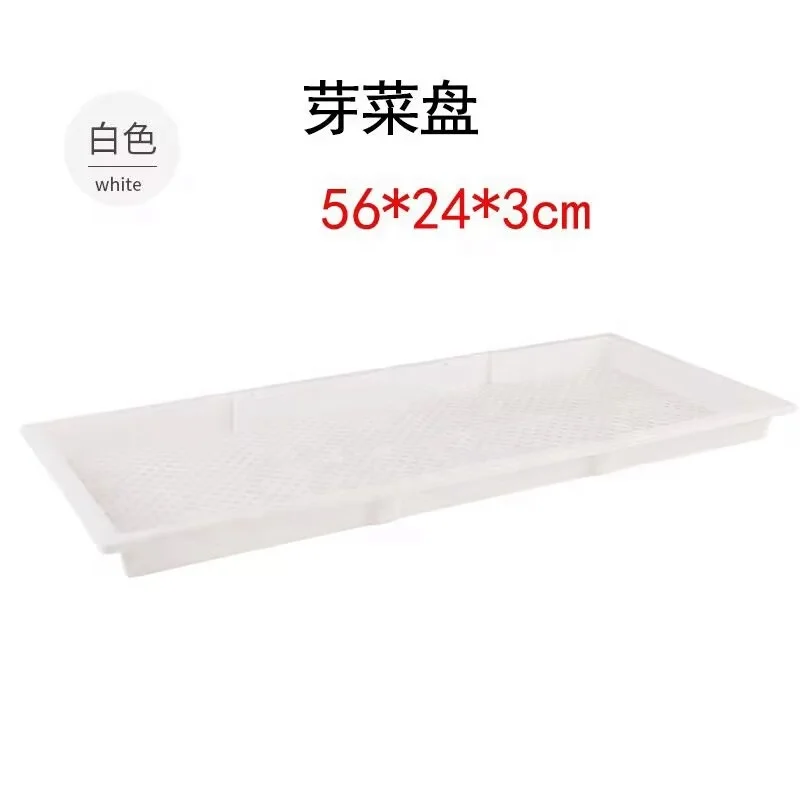 Factory Direct Sales Large Plant Tray Plastic Rice vegetable bean Nursery Seed Tray