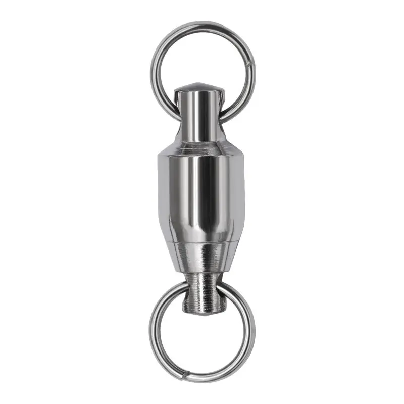 Stainless Steel Big Lure Fishing Swivel High Speed Sea Boat Fishing Barrel Swivels Fishing Swivels Ball Bearing
