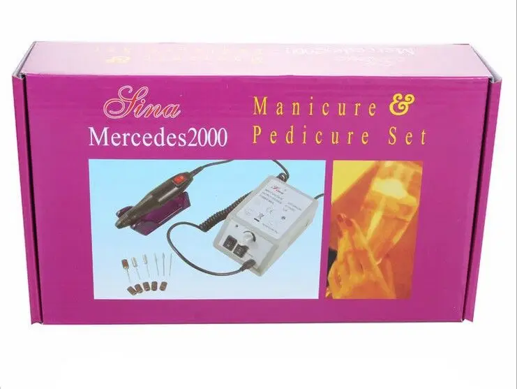 White and pink electric manicure drill grinder machine Nail drill machine professional manicure pedicure machine