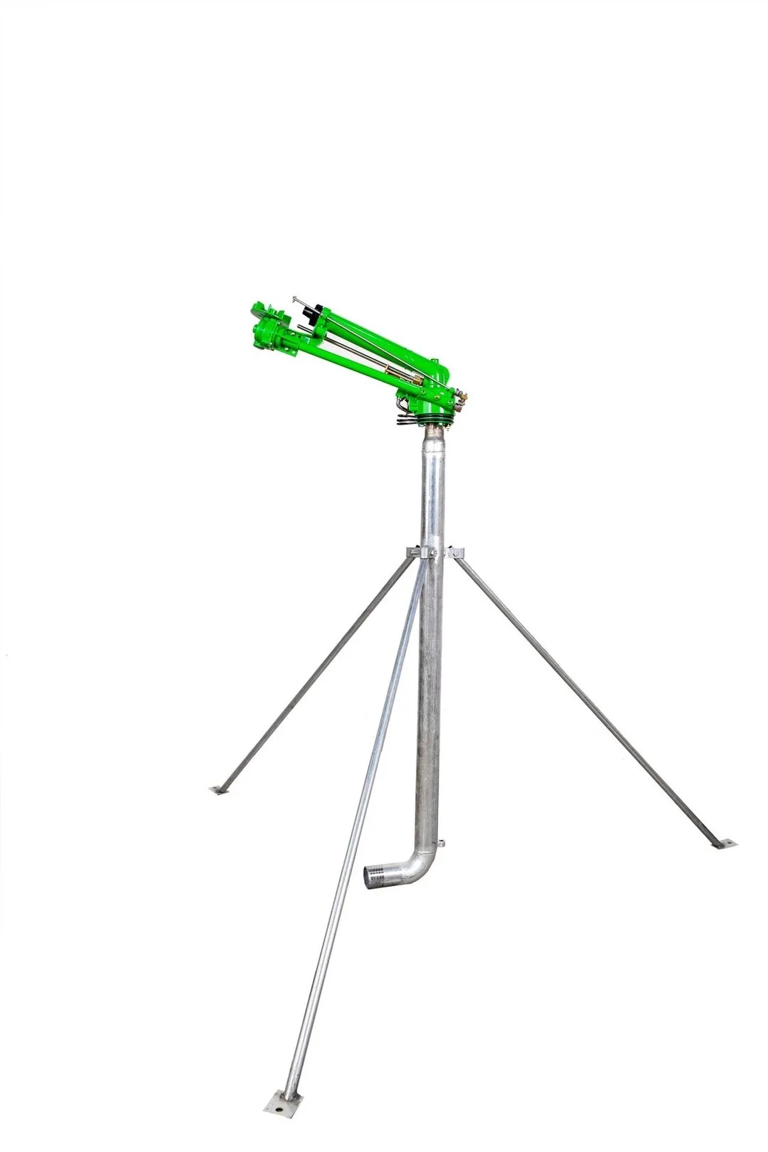 Farm Land Big Rain Gun Sprinkler, Flange connecting metal sprinkler gun