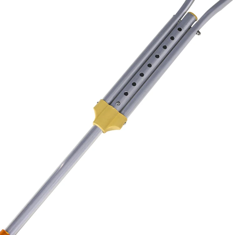 Medical aluminum alloy adjustable underarm crutch axillary crutches aluminum