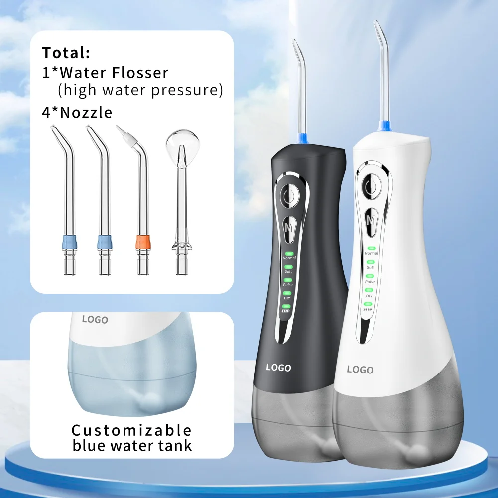 New arrival Oral Irrigator Portable Teeth Cleaning Cordless Irrigation Care Electric Tank Pick Water Dental Flossers