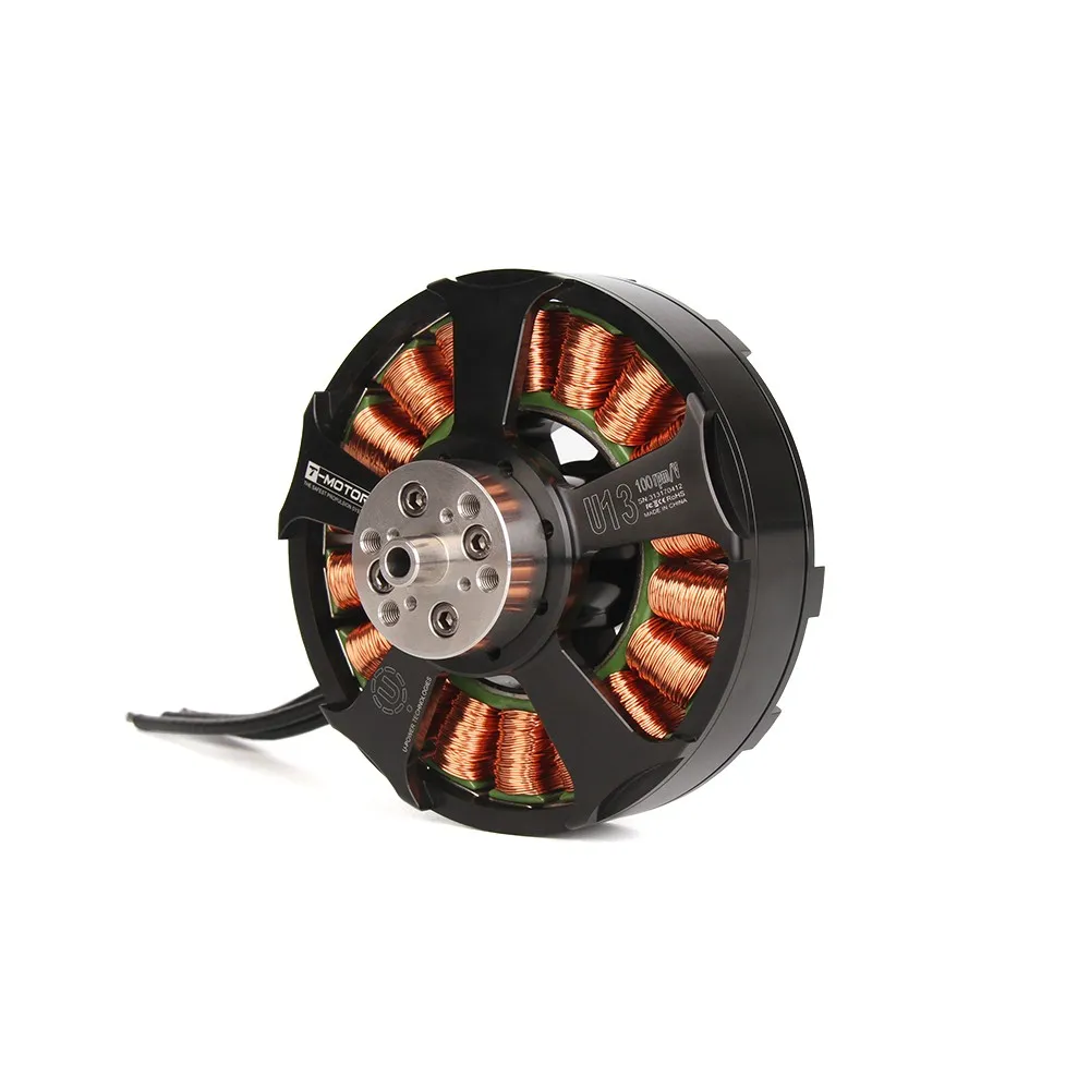 T-MOTOR U13 6-14s Запчасти для сельскохозяйственных самолетов тяжелый лифт 100 кВт безщеточный дрон беспилотный двигатель Высока