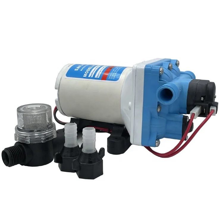 12v DC 55PSI  3.0GPM water system pump with filter RV water pump