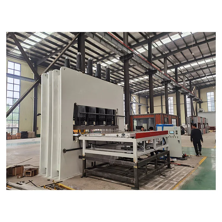 Melamine laminate flooring press production line making machine