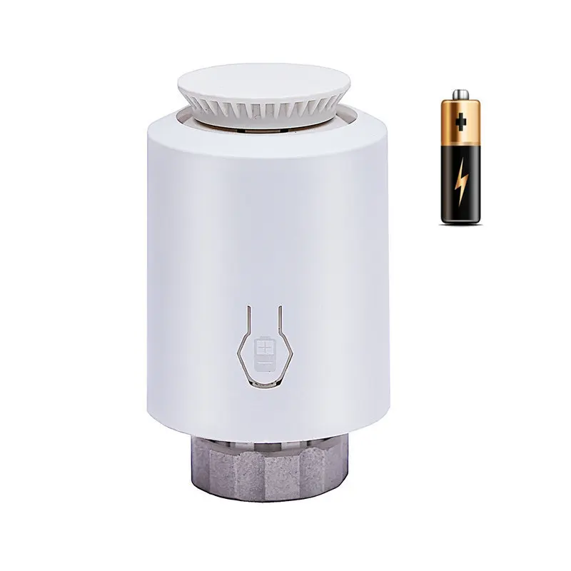 Smart Life APP Zigbee Radiator Wifi Wireless Smart Trv Programmable Radiator Valve Heating Thermostat