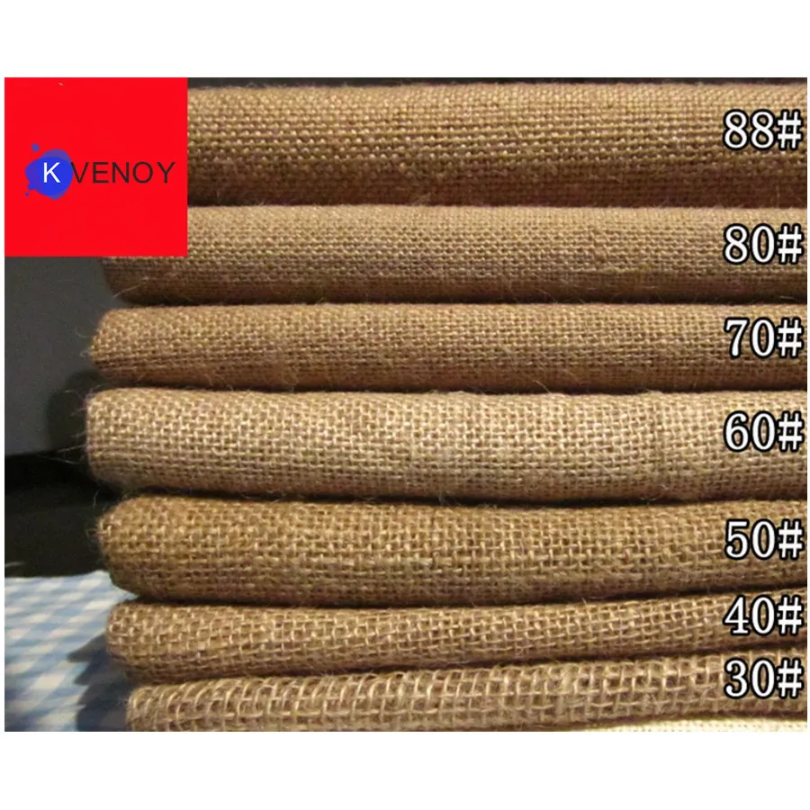 Original jute fabric 100% jute for craft table cover bag rope carpet Upholstery