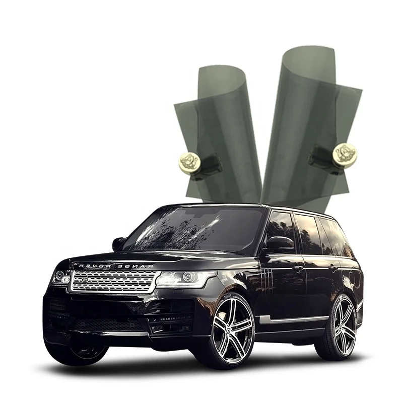 KABINSHI Top Quality 1mil 1ply 05% VLT Mirror Heat Rejection 50CM*3M Tint Car Stickers Dark Black Window Film Plastic PET Films