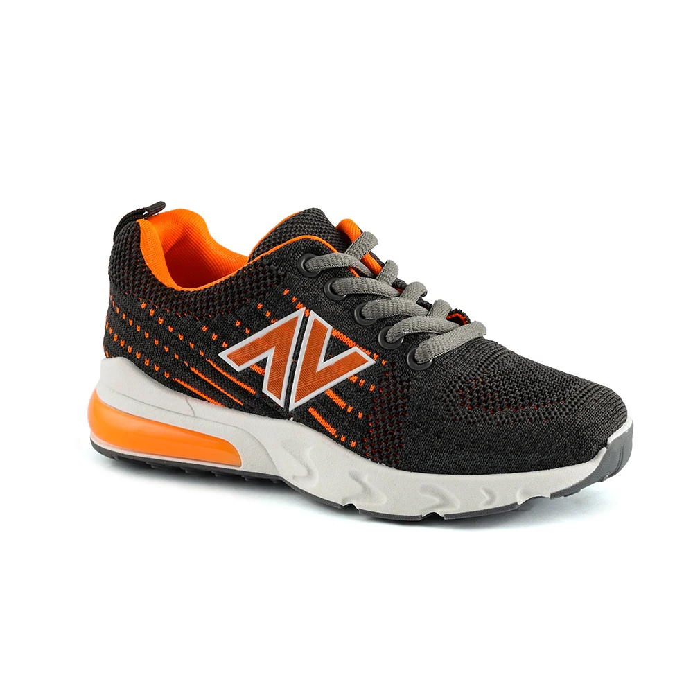 
Cheap outdoor breathable fashion casual kids boys black shoes sneaker 