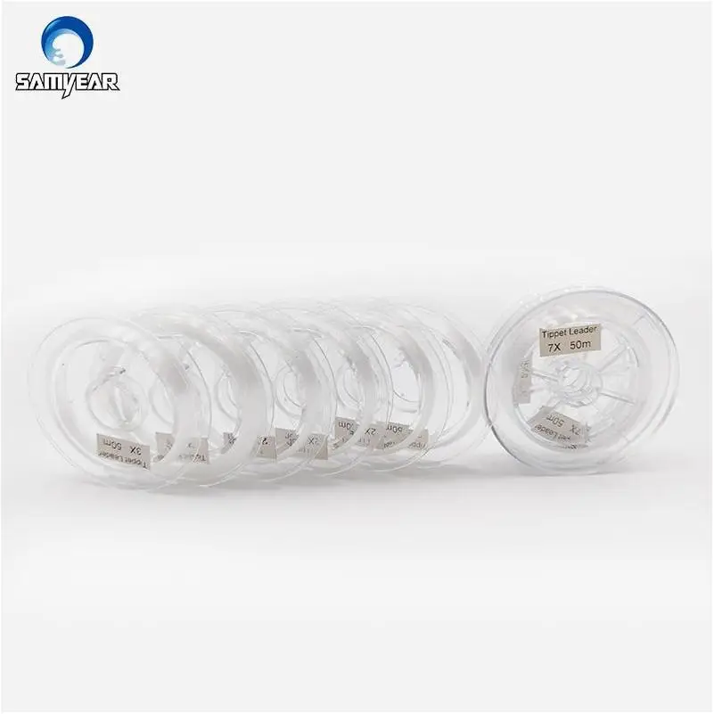 Fly Line Tippet Leader Stainless Fluorocarbon Premium Multi Color Braided For Tuna  Super Strength 150 Pound Fishing Line