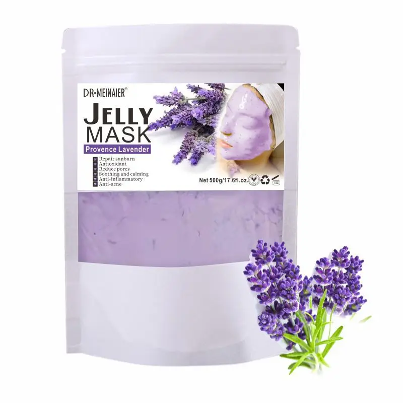 Diy Spa Collagen Hyaluronic Acid Soft Mask Powder Face Mask Moisturizing Anti Aging Rose Crystal Peel Off Rubber Mask Skin Care