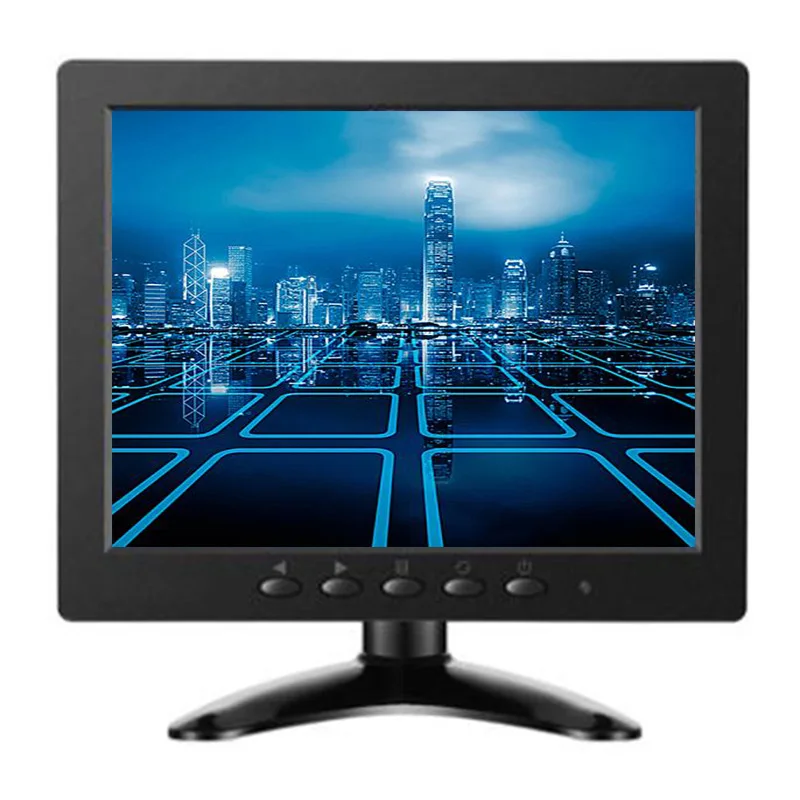  Zikianda 8 дюймов с bnc vga hd-mi usb av вход для автомобиля cctv микроскоп компьютерный монитор TFT
