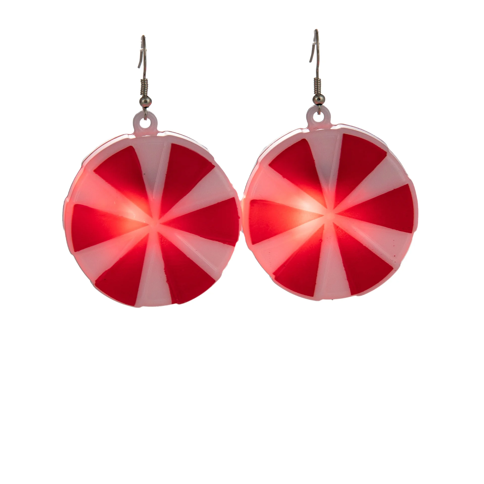 Dropshipping  Glow Candy Earrings 2023 Pop led flashing Light Earrings Glow candy earrings A137