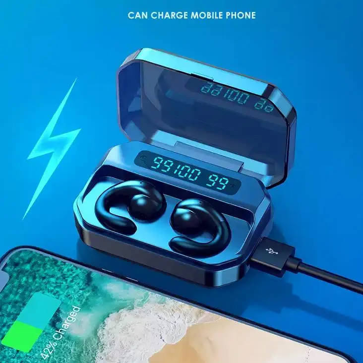 
New Trending Waterproof And Sweatproof V5.2 Chip Boat Wireless Earphones 