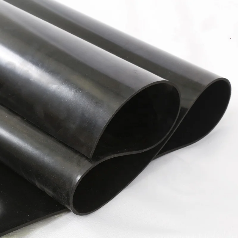 FKM SBR EPDM Nitrile Neoprene Silicone Butyl Anti-Slip Industrial Rubber Sheet