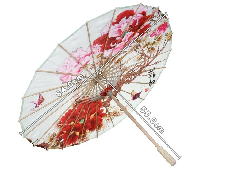 
chinese traditional handmade parasol folded oil paper umbrellas 