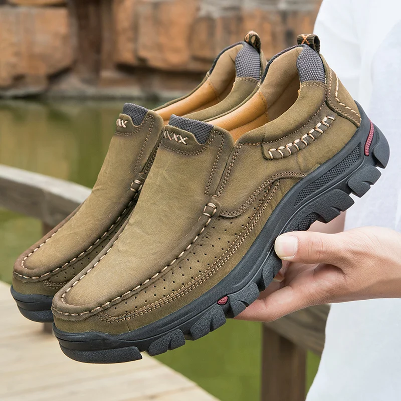 Wholesale Mens Hiking Waterproof  Shoes Outdoor Sneaker Fashion For Men