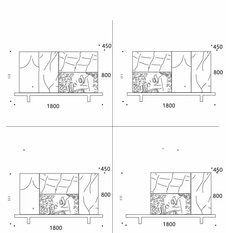 Nordic sideboard Personalized living room designer Lockers Customized kitchen  solid wood cabinet