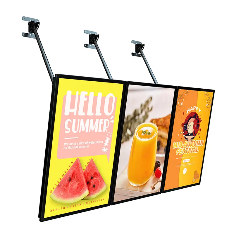 menu board holder led fast food restaur black light menu board