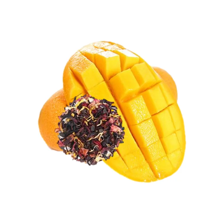 
Herbal tea diuretic detoxification slimming health care mango tea 