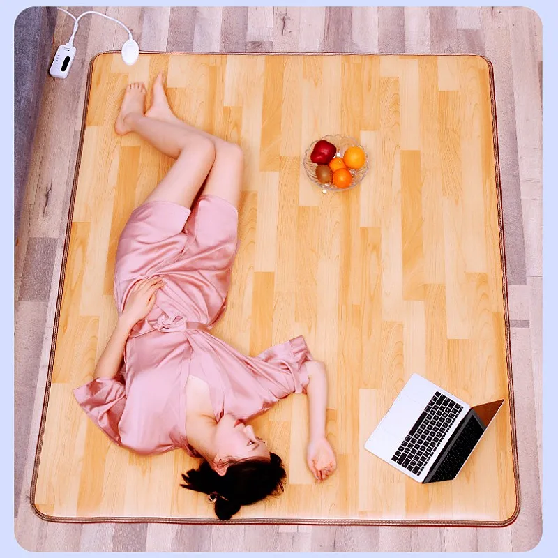 59x79 дюймов электрическое одеяло напольный коврик с подогревом подогрев дома