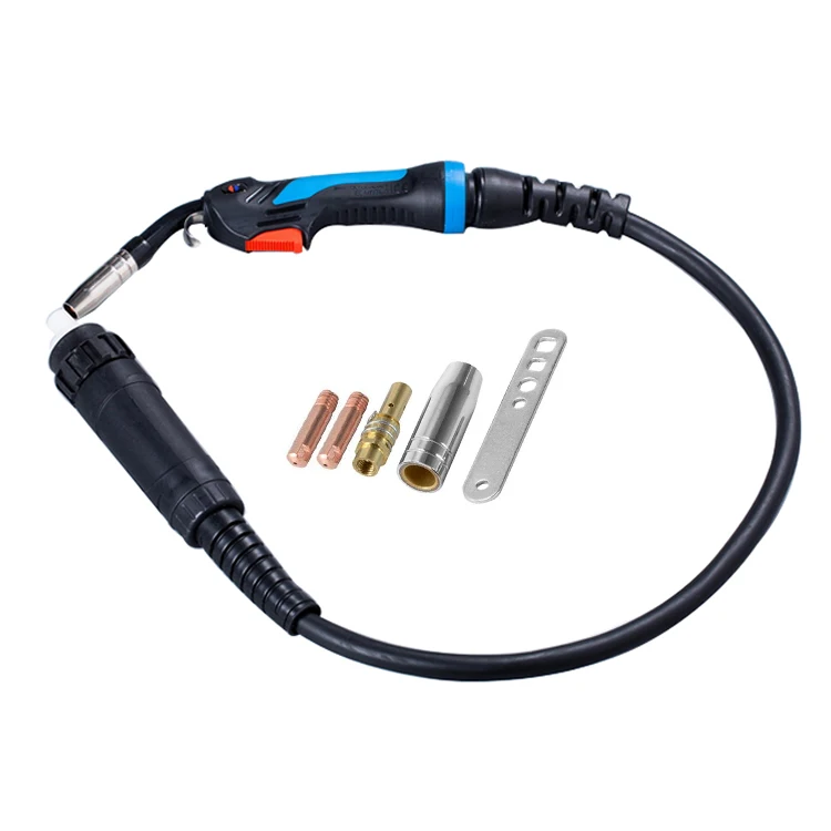 Huarui 3M Air-Cooled CO2 MIG Welding Torch 180A Euro Connector 15AK  Mixed Shielded Welding Torch