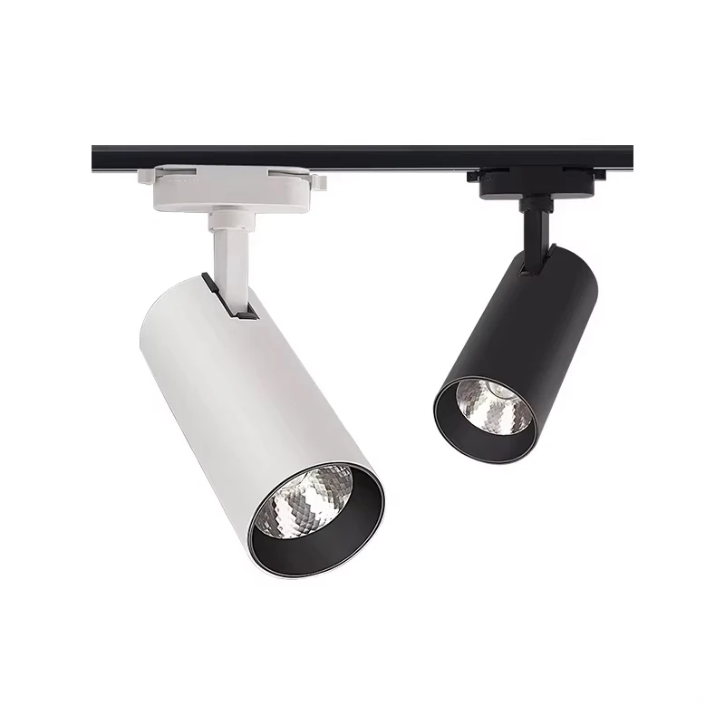 Focus Lamp Retail Spot Lighting Fixtures Surface Mounted Spotlights Linear Magnetic Rail COB Led Track Light 12W 20W 30W 40W