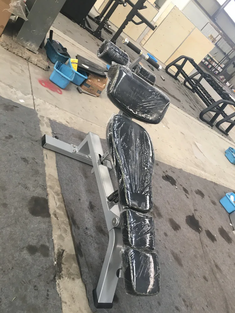 High quality customs fitness equipment gym adjustable abdominal bench  china crunch bench