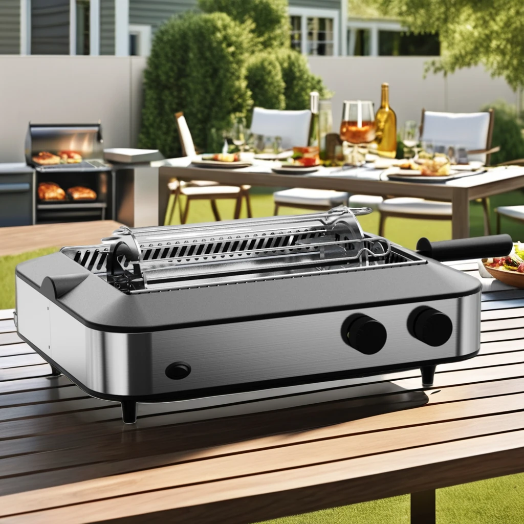 Hot Sell Non Stick Smokeless Electric Grill Bbq Stainless Steel Barbeque Electric Grills