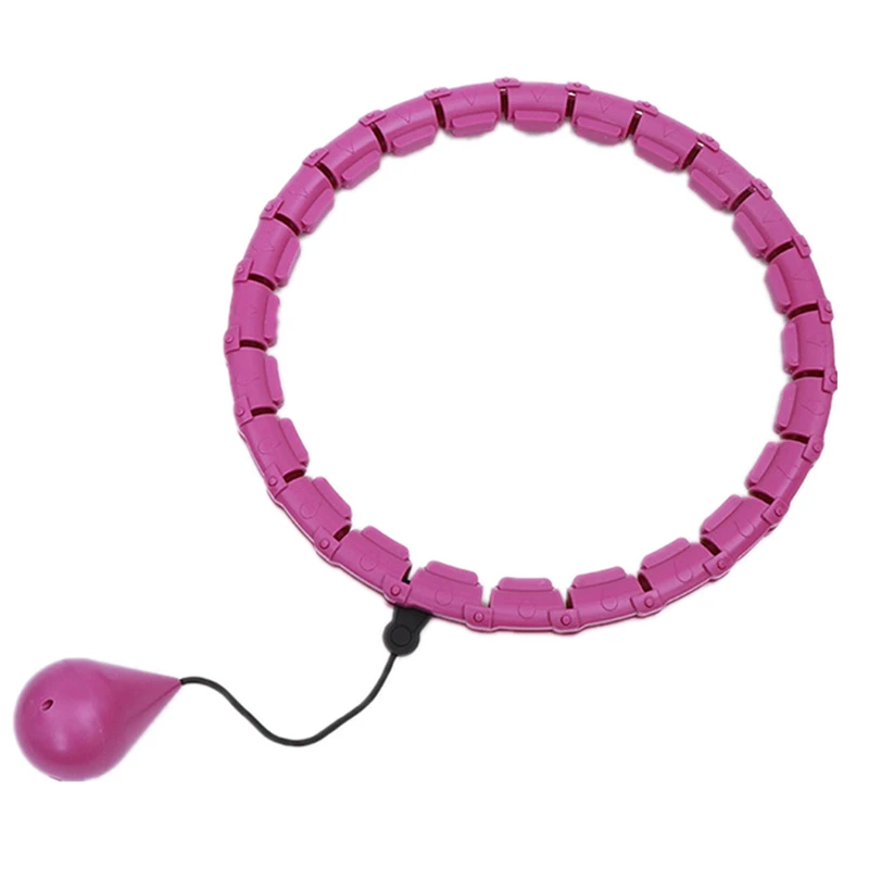 
Factory Price Smart Hula Ring Hoop Fitness Lose Weight Exercise Detachable Portable Hula Sports Circle Hoops 