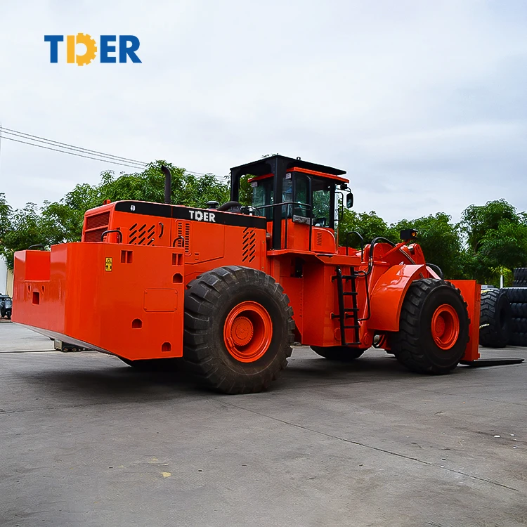 TDER container stone 360 rorator loader  Loader 40 tons 45 tons front loader from china