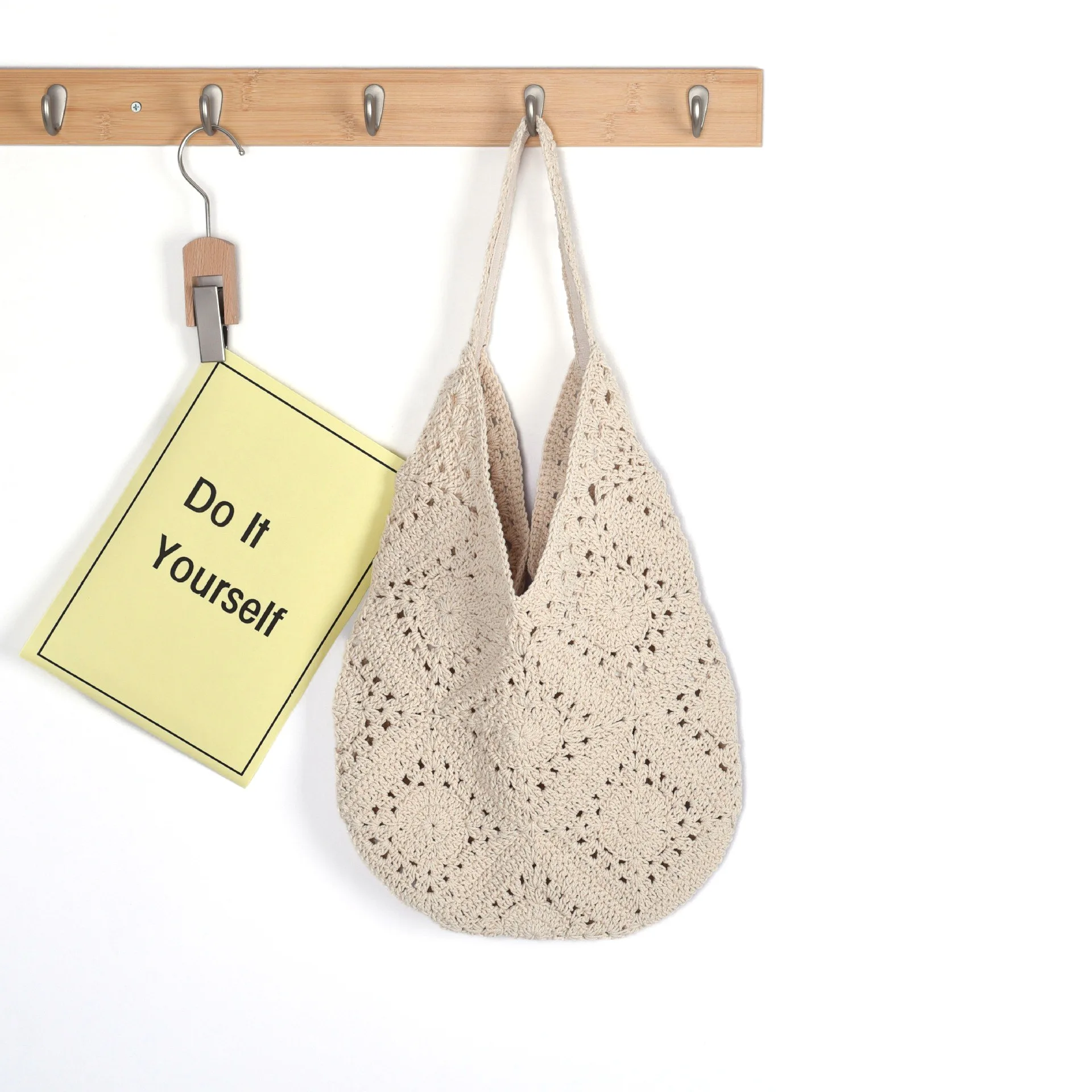 FSP310 New Arrivals Summer Beach Straw Bag Eco Friendly Handmade Woven Raffia Floral Tote Bag Beach Vacation Shoulder Shopping