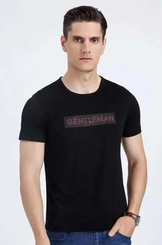 
2021 Sbamy Logo Printing Bamboo Comfortable Printed Tshirt for Sale 