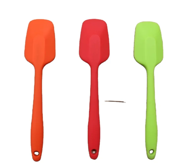 Large Supply custom solid silicone cooking spatulas