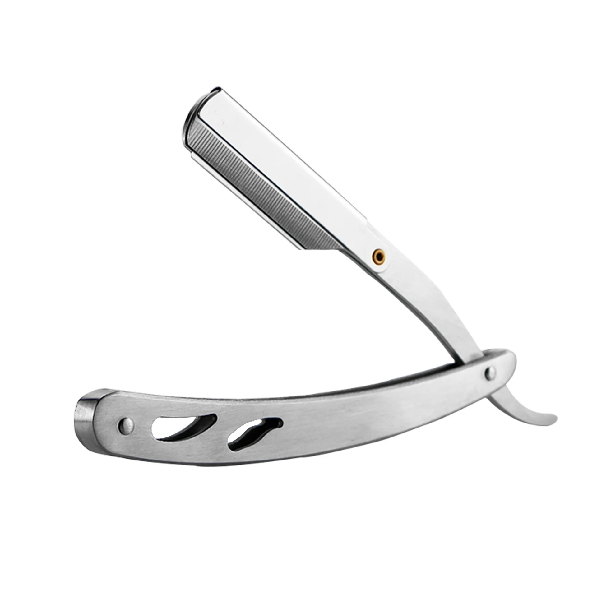 Wholesale Old Fashioned Shavers Hairdressers Special Shave Stainless Steel Rotary  Manual Shavers