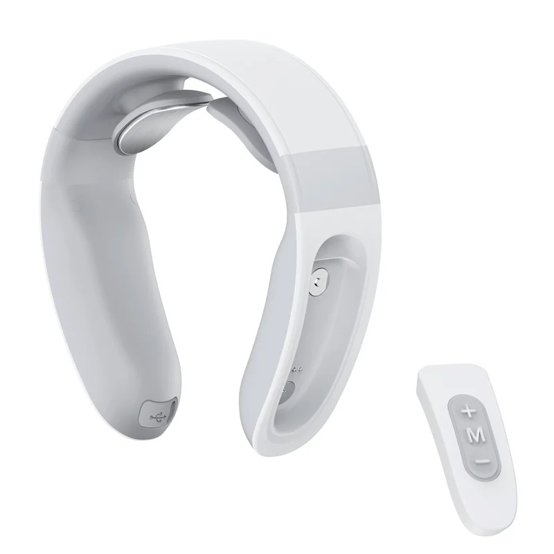 Neck Massager With Soothing Heat Neck And Shoulder Electromagnetic Pulse Analgesic Massagerback And Neck Massager Pain Relief