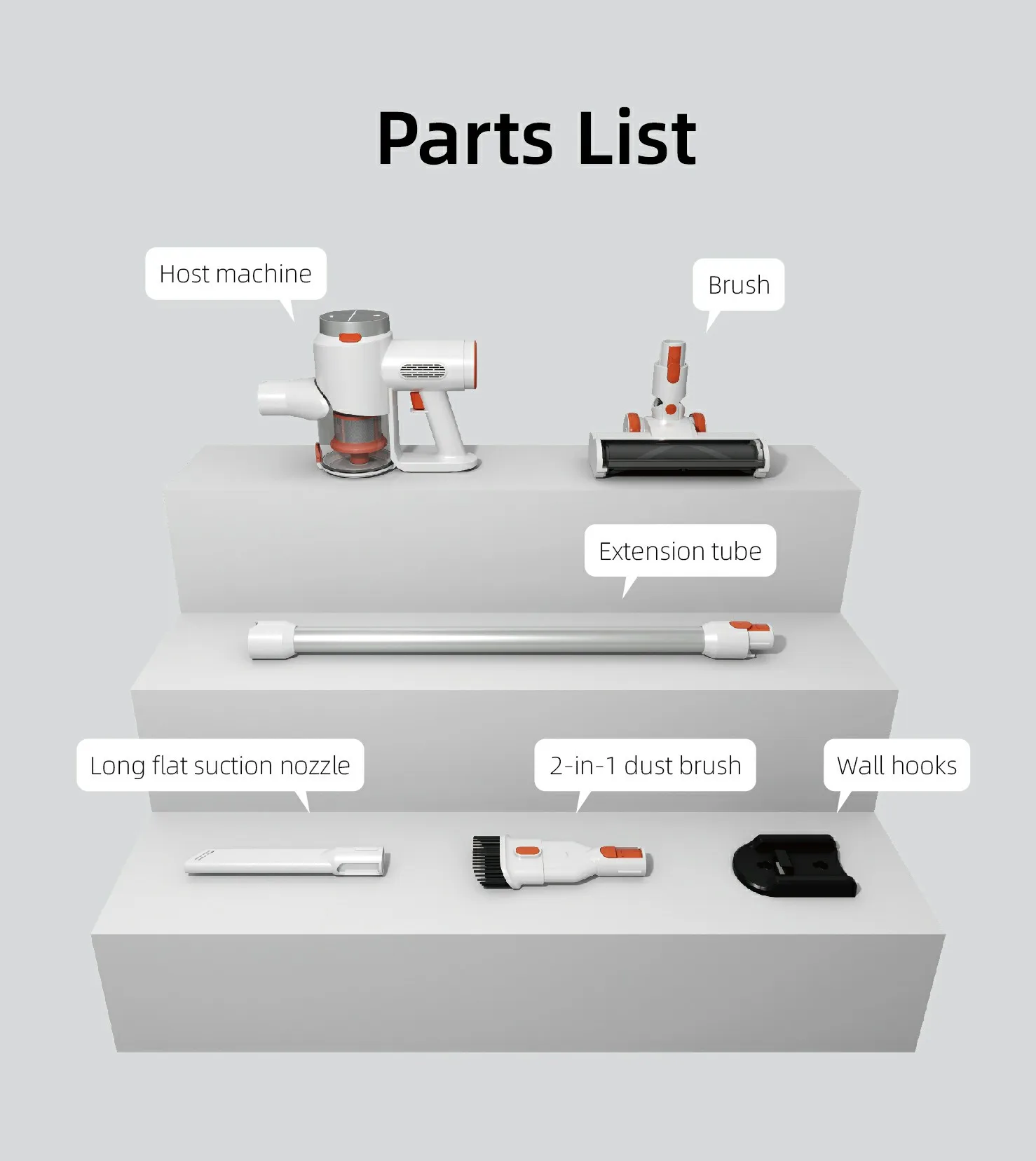 Newly upgraded touch control screen 21000pa 250W Handheld cordless vacuum cleaner wireless stick vacuum