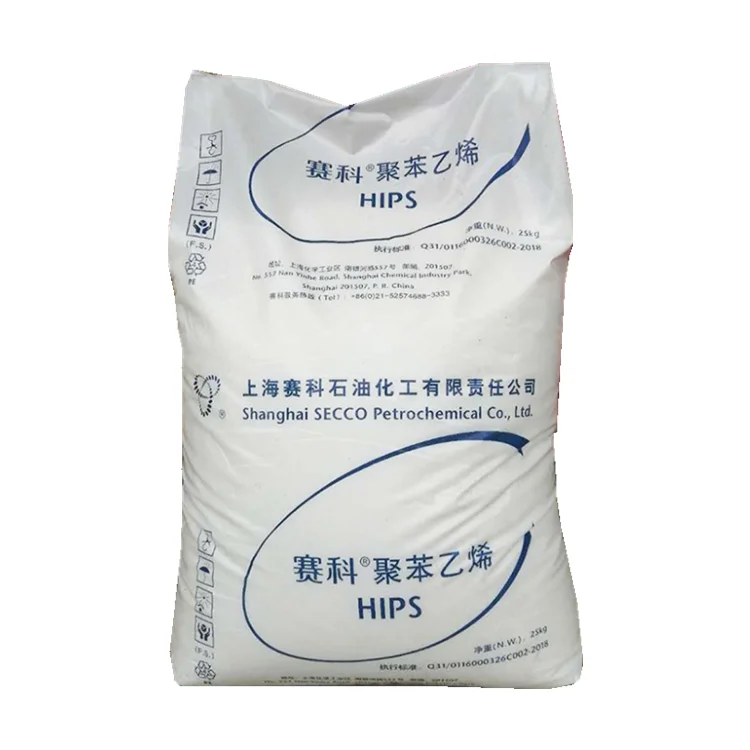 Secco High impact Polystyrene Pellets virgin HIPS 622 622P Granules Plastic Raw Materials injection molding