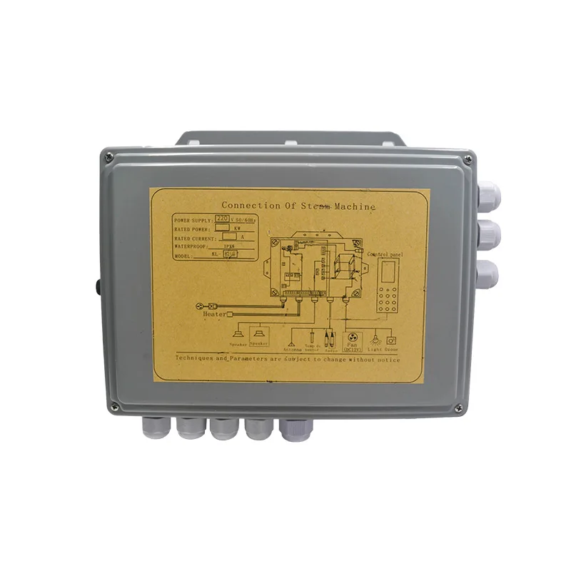 3-9Kw CD Power Dry Infrared Time Setting CE Approval TUV Sauna Room Control Board Hand Touch Controller KL-821G