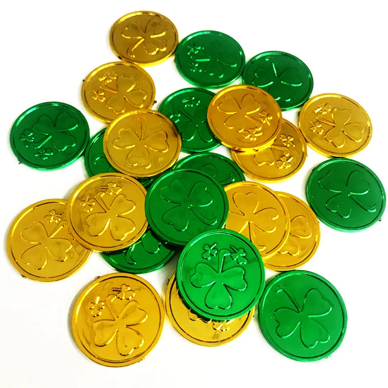 Plastic Pirate Gold Coin Game Coins Pirate Treasure Hunt Treasure, Kids Toys Party Props Decoration Party Gift Lucky Draw Game