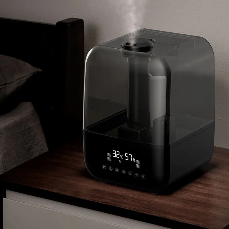 Super Quiet Ultrasonic 5L Large Top Fill 360 Nozzle Lasts Up to 30 Hours Air Humidifiers for Babies