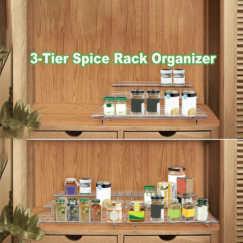 3 Tiers Transparent Acrylic Risers Whole Makeup Display Riser Custom 12x2.95x9.5inch Acrylic Storage Organizer Display Stands