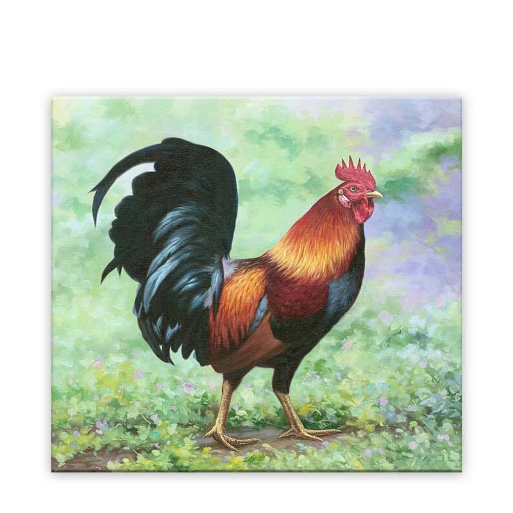 Realistic handpainted classical home goods animals oil painting