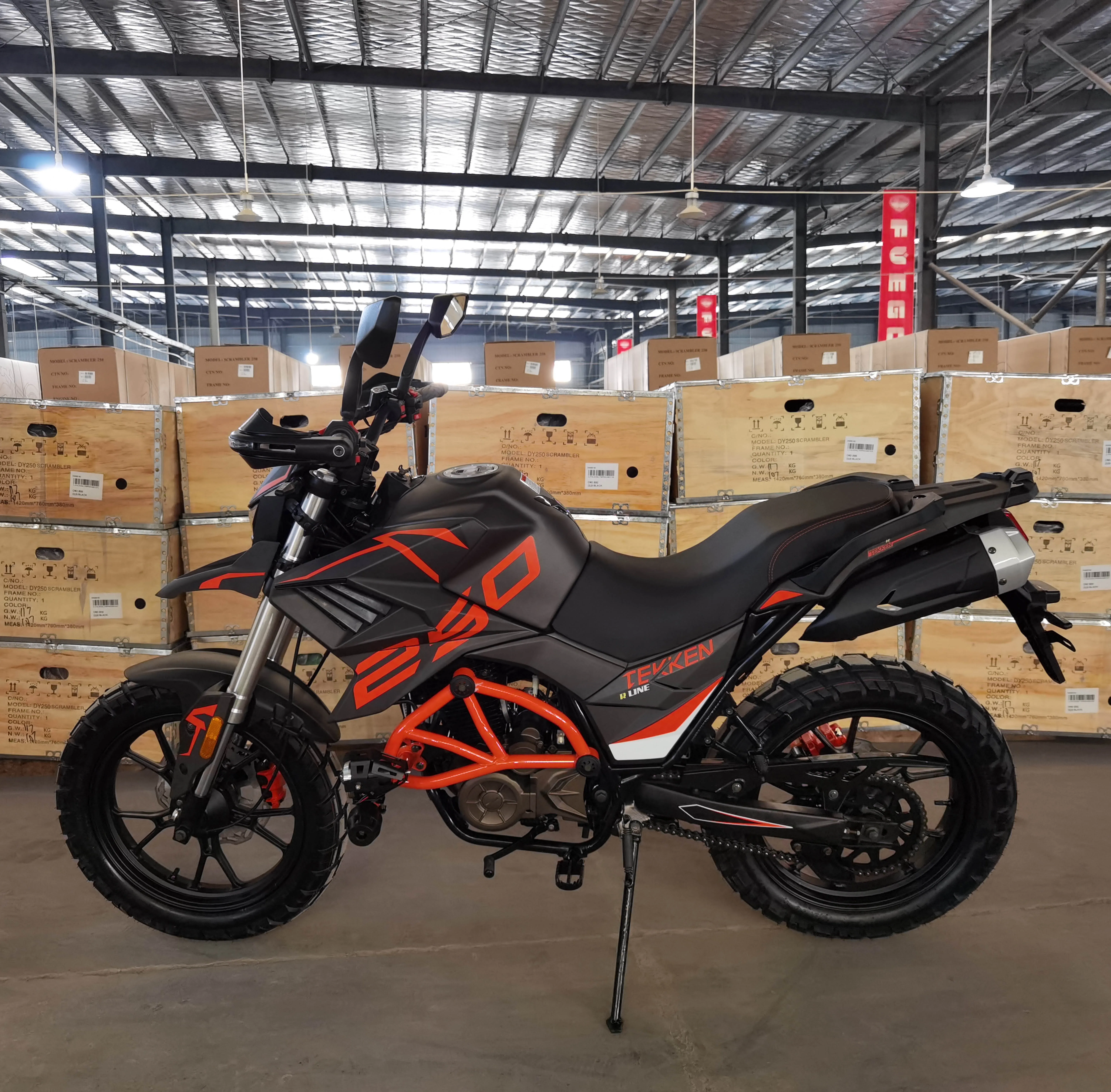 Ninja Sports Adventure Motorbike Trail Motos 125cc 250cc FUEGO POWER TEKKEN Motorcycle
