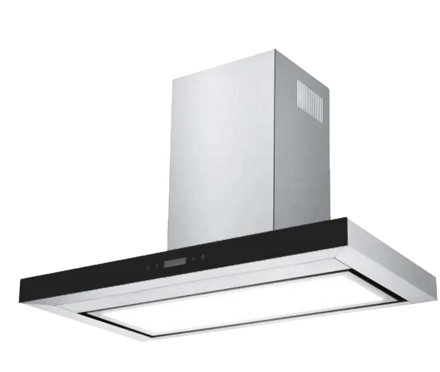 New design super slim auto clean stainless steel kitchen chimney range hood